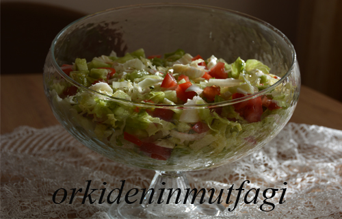 karnıbaharlı salata