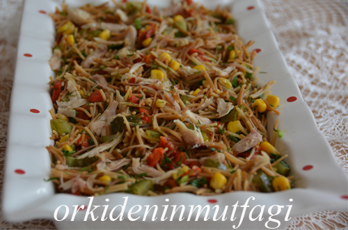 tel şehriye salatası