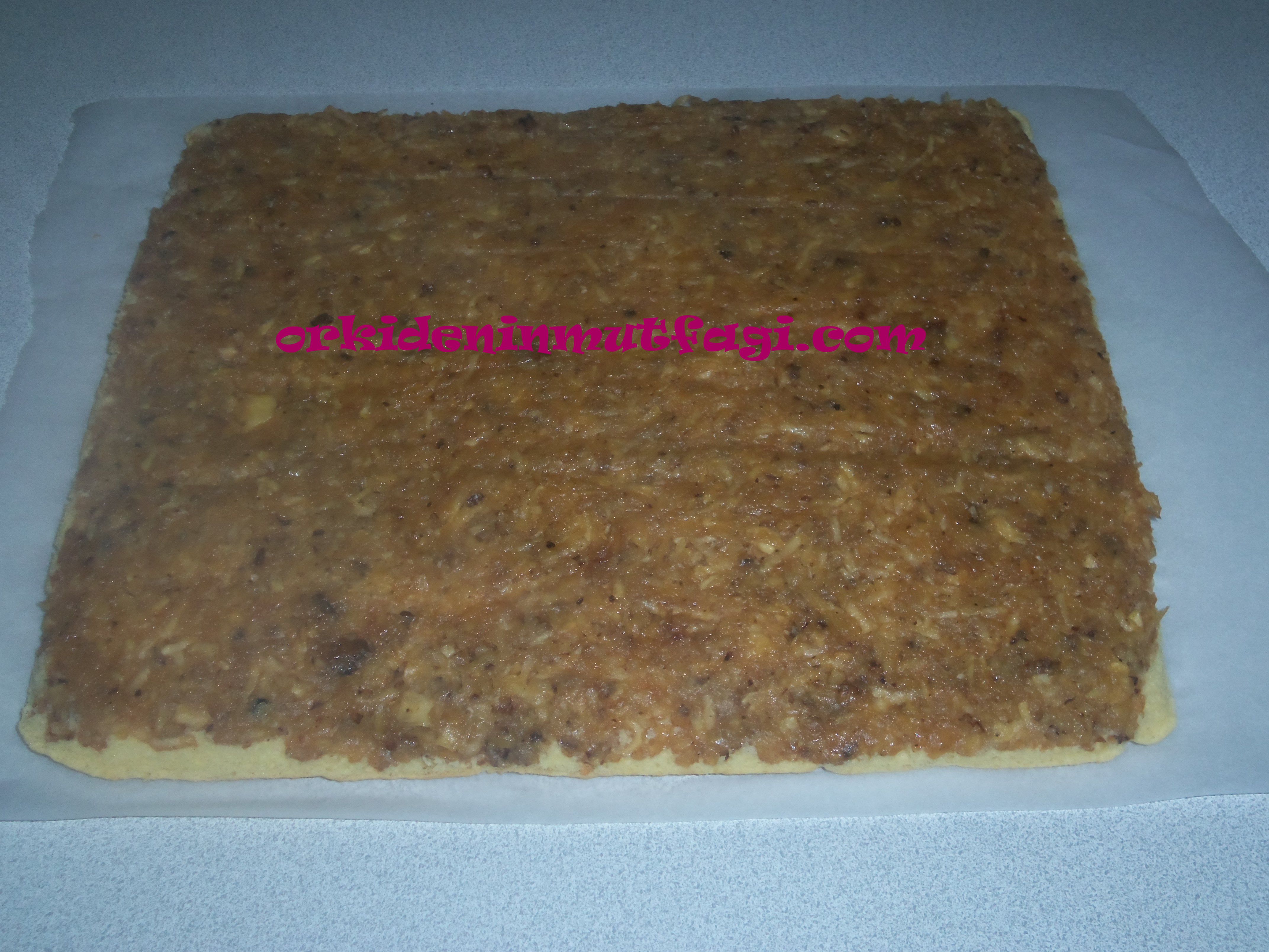 Elmalı Rulo Kek Tarifi