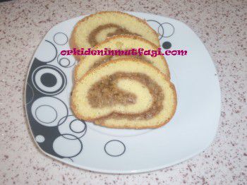 Elmalı Rulo Kek
