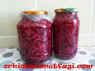 mor lahana turşusu