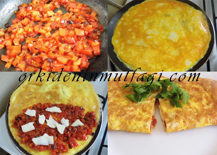 sebzeli omlet