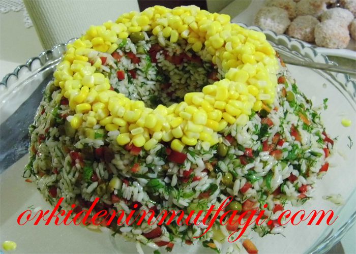 pirinç salatası