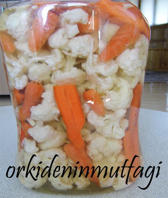 karnıbahar turşusu